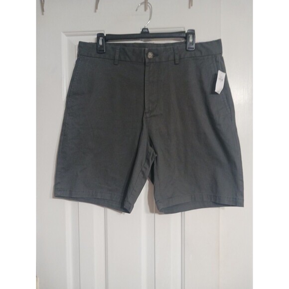 NWT Men's Old Navy Slim Built-in Flex Chino Shorts Size 40 Charcoal - Picture 4 of 9